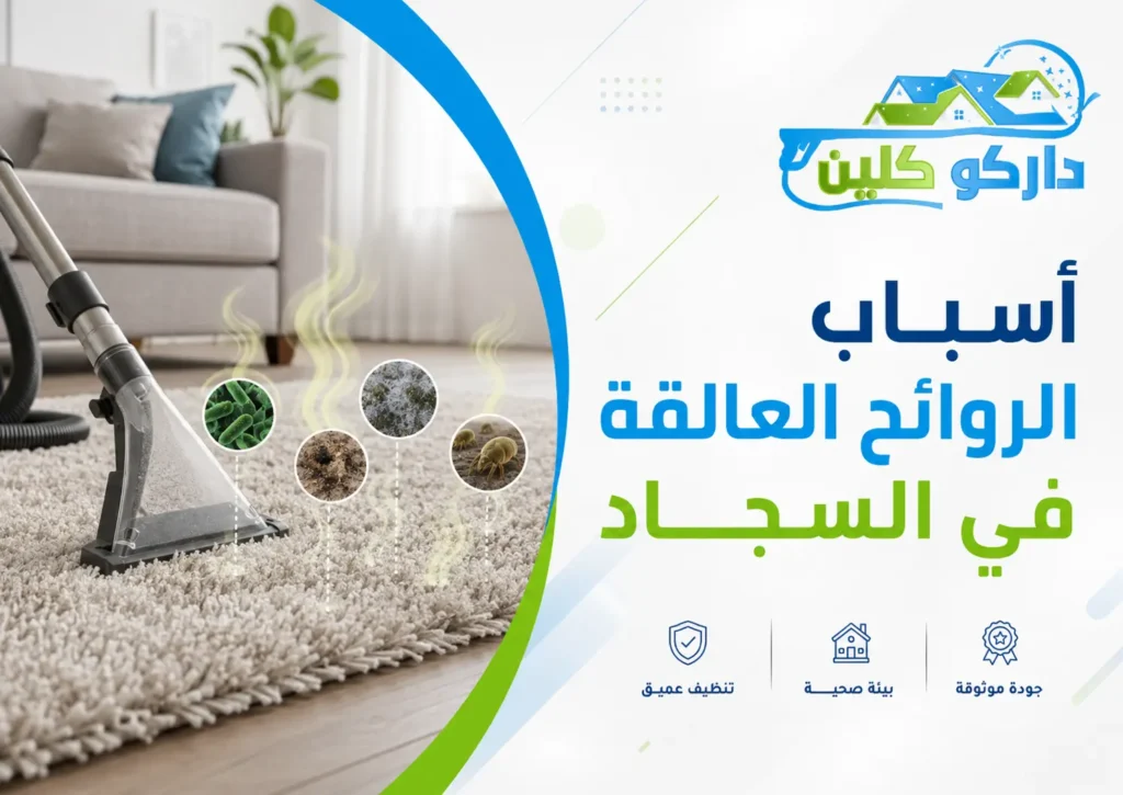 أسباب الروائح العالقة في السجاد أسباب الروائح العالقة في السجاد