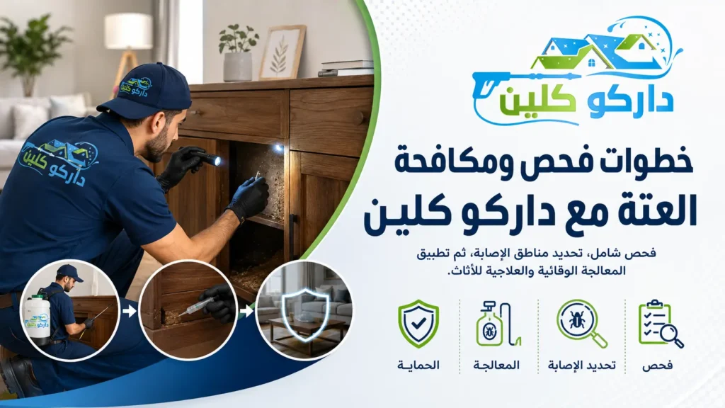 خطوات فحص ومكافحة العته مع داركو كلين خطوات فحص ومكافحة العته مع داركو كلين